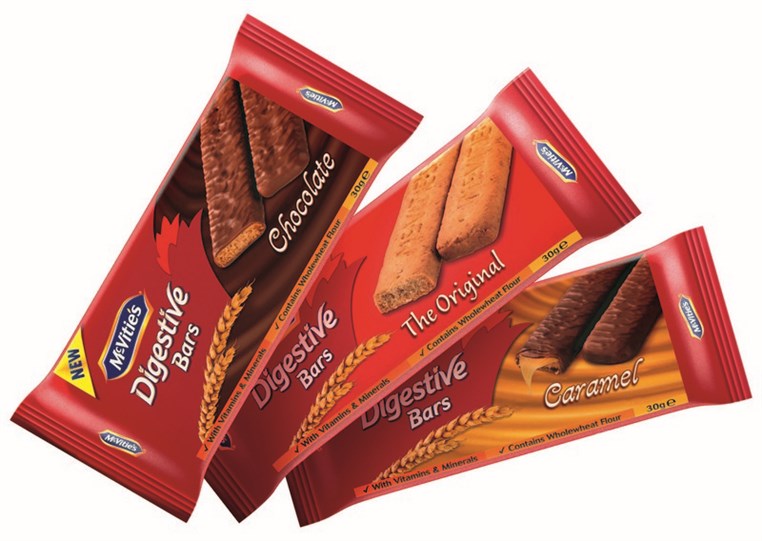 All-new Digestive Bars by McVities 